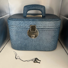 Vintage Vanity Case Blue With
