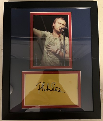 Phil collins signed - phil,