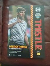 Partick Thistle V Greenock Morton