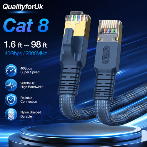 Ethernet cable rj45 cat8 - ethernet,