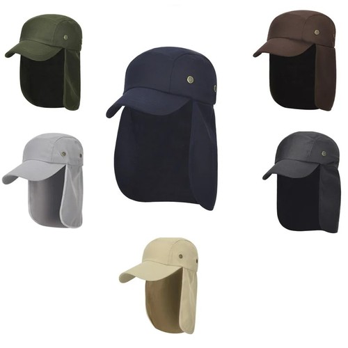 Unisex cap with ear neck - cap,