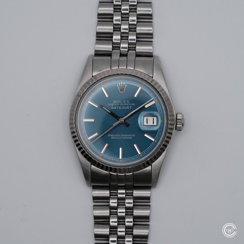 Rolex datejust 1601 blue - —,