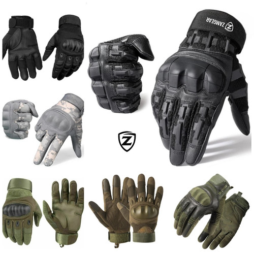Tactical gloves full - tactical, finger