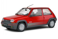 Renault 5 R5 Super GT Turbo MK1 1985 Red diecast model car S1810001 Solido 1:18