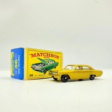 Matchbox Lesney 36c Opel Diplomat - Rare E3 Box - Boxed Regular Wheels