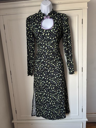 Vintage supply black floral - vintage,