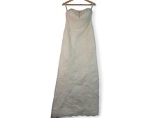 Symphany of Venus Ivory Wedding Dress Size 16 Wedding Bridal Embroidery Beaded