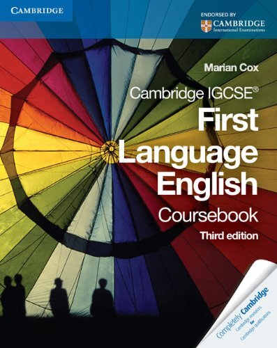 Cambridge igcse first language - cambridge,