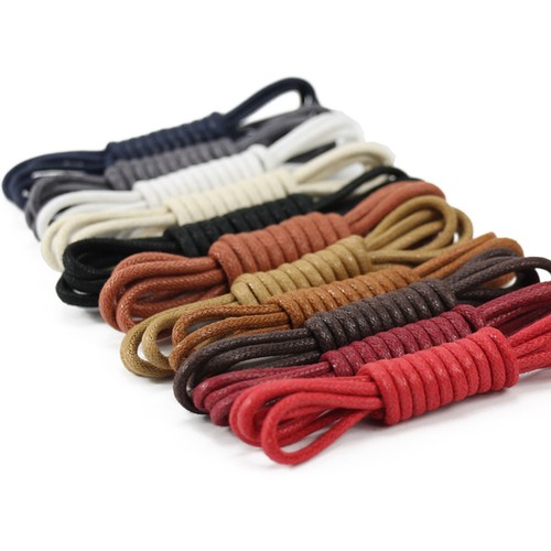 Waxed cotton thin round - waxed,