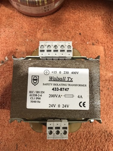 Safety isolating transformer - safety,