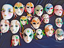 Venetian Style Porcelain Masks Various