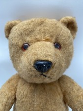 Vintage Teddy Bear Musical Bear 15 Inches Tall C1950 Well Loved Bear #3