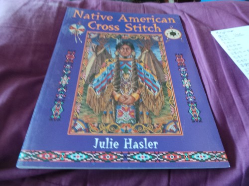 Native american cross - american, stitch