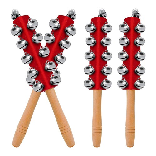 Pcs christmas bells wooden - pcs,