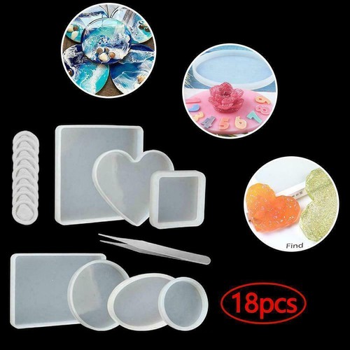 18pcs set epoxy resin - resin, molds