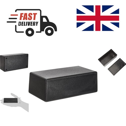 Versatile black plastic box - plastic,