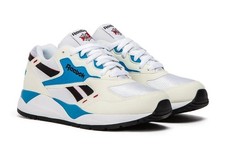 Reebok Bolton White California Blue Men's Trainers BNWB