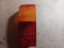 Classic Mini MK2/3 Genuine Lucas Rear Light Lens. Left Hand. L813