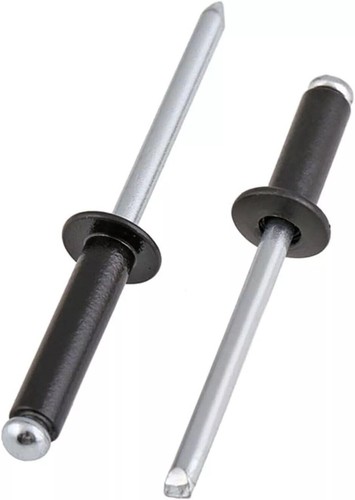 Dome head pop rivets open - rivets,