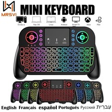 Wireless Mini Keyboard Mouse & Keypad Remote Control For Android / TV / PC