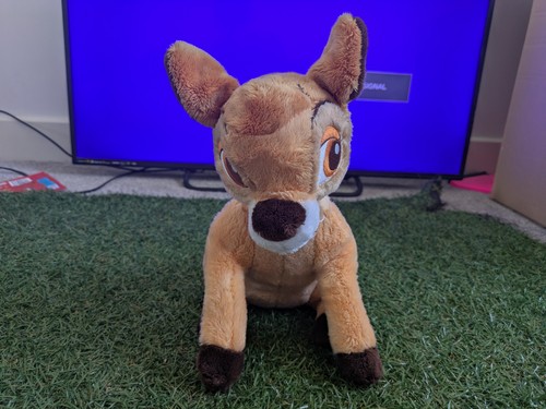 Disney stamped bambi plush - plush, toy