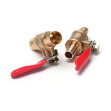 Brass Ball Valve 6mm 8mm 10mm 12mm Hose Barb Shut-off Faucet Water-tap