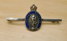 WW2 SILVER ROYAL  CORPS OF SIGNALS  SWEETHEART BROOCH ROYAL SIGS