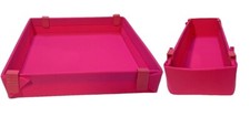 SILICONE CAKE MOULD BAKEWARE BREAD LOAF PAN TIN SHAPE BAKE COOK OVEN PINK TRAY