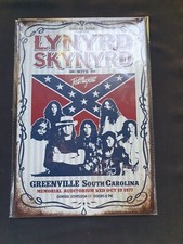 Lynyrd Skynyrd Flag Metal Sign