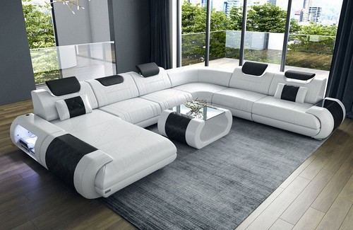 Sofa living area couch leather