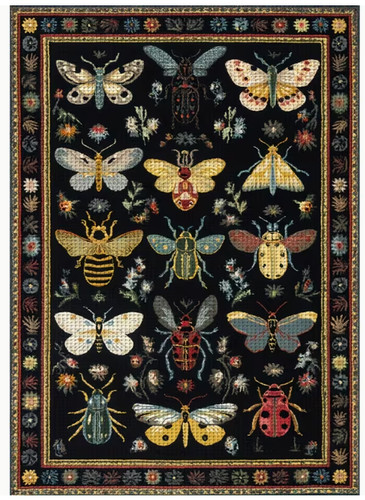 Printed cross stitch kit - kit, ct