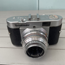 Voigtlander Vito B Film Camera Color-Skopar 1:3.5/50 Prontor-Svs