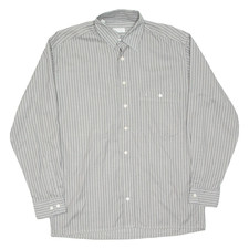 ETERNA Mens Shirt Grey Striped