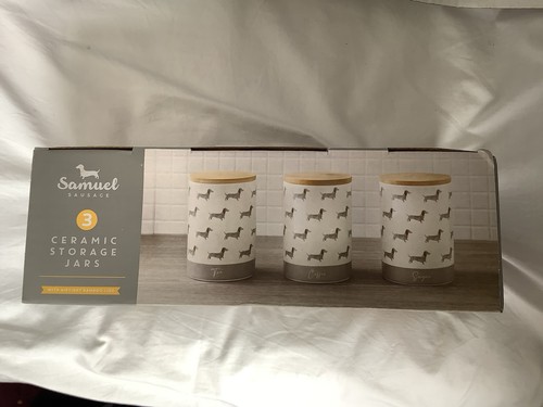 Set ceramic canisters - of,