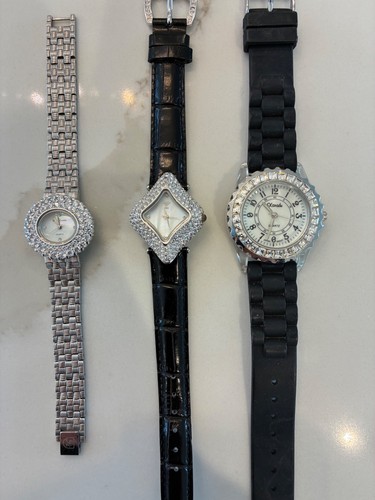 Ladies bling watches with - bling,