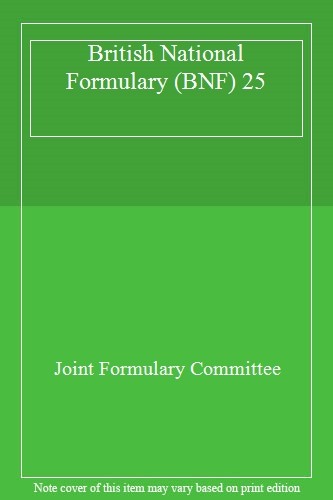 British national formulary no - national, formulary: