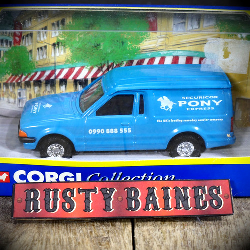 Corgi ford escort mk3 van - corgi,