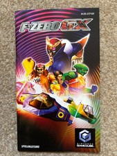 F Zero GX (Nintendo GameCube) PAL Manual / Instruction Booklet Only GERMAN