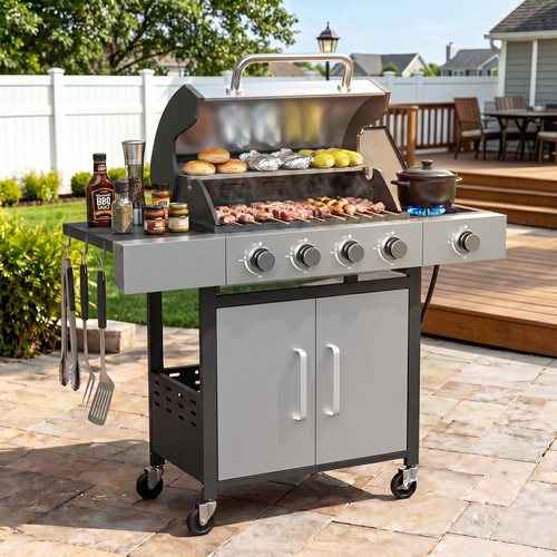 Aoxun burner steel gas bbq - burner,