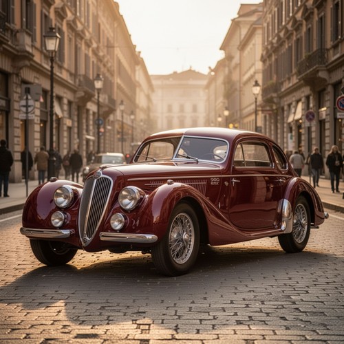 1938 alfa romeo 2900b - romeo, 8c