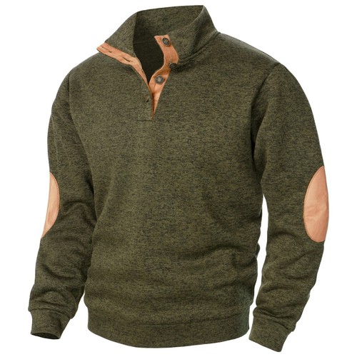 Men stand collar knitted - men's,