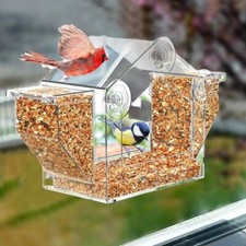 Window Bird Feeder Clear Bird
