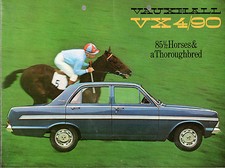 Vauxhall VX 4/90 FC 101 1965-1966 UK Market Foldout Sales Brochure Victor