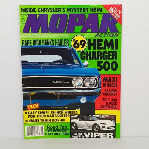Mopar action magazine august - magazine,