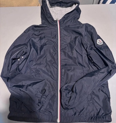 Moncler raincoat navy years - raincoat,