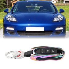 Remote Key Fob Case Shell Cover For Porsche 718 911 Macan Cayenne Cayman