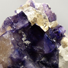 Blue John Fluorite Crystal Specimen Derbyshire UK 34mm 15g Unpolished