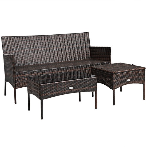 Patiojoy patio 3pcs rattan - patiojoy,