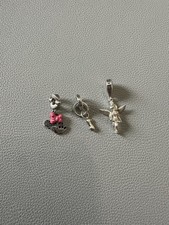 Chamilia Disney Charm Bundle x3 Sterling Silver Charms Christmas Gift Ideas