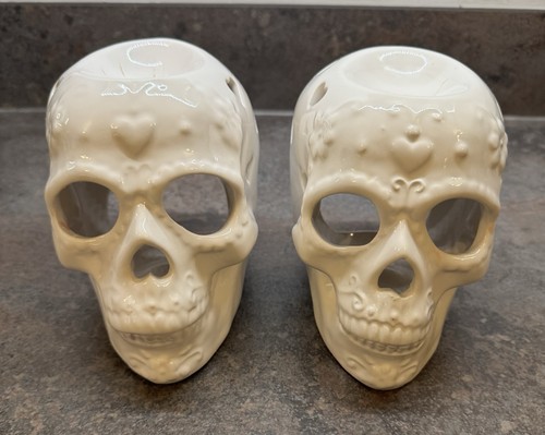 Ceramic skull burner - ceramic, &